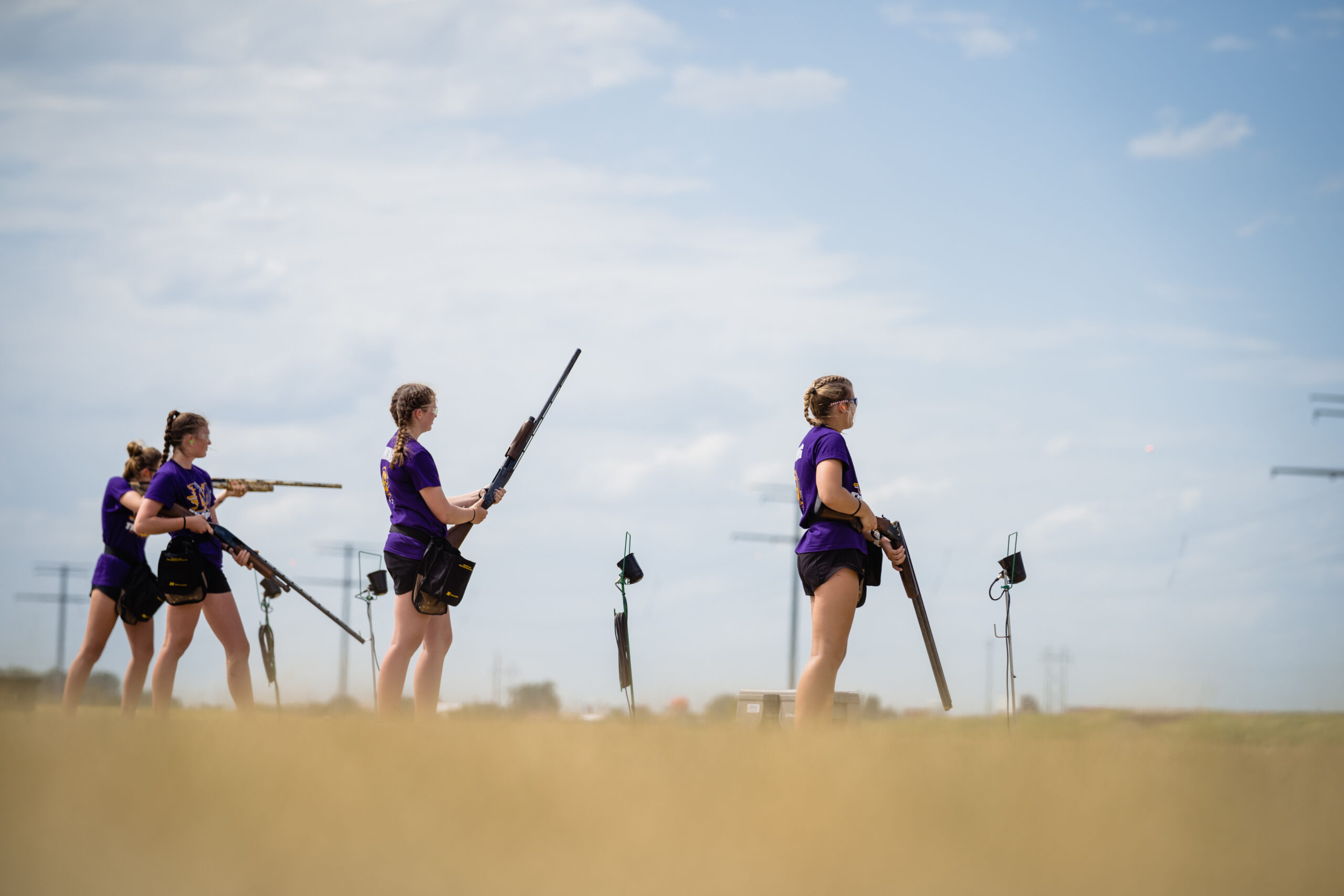 Girls shooting