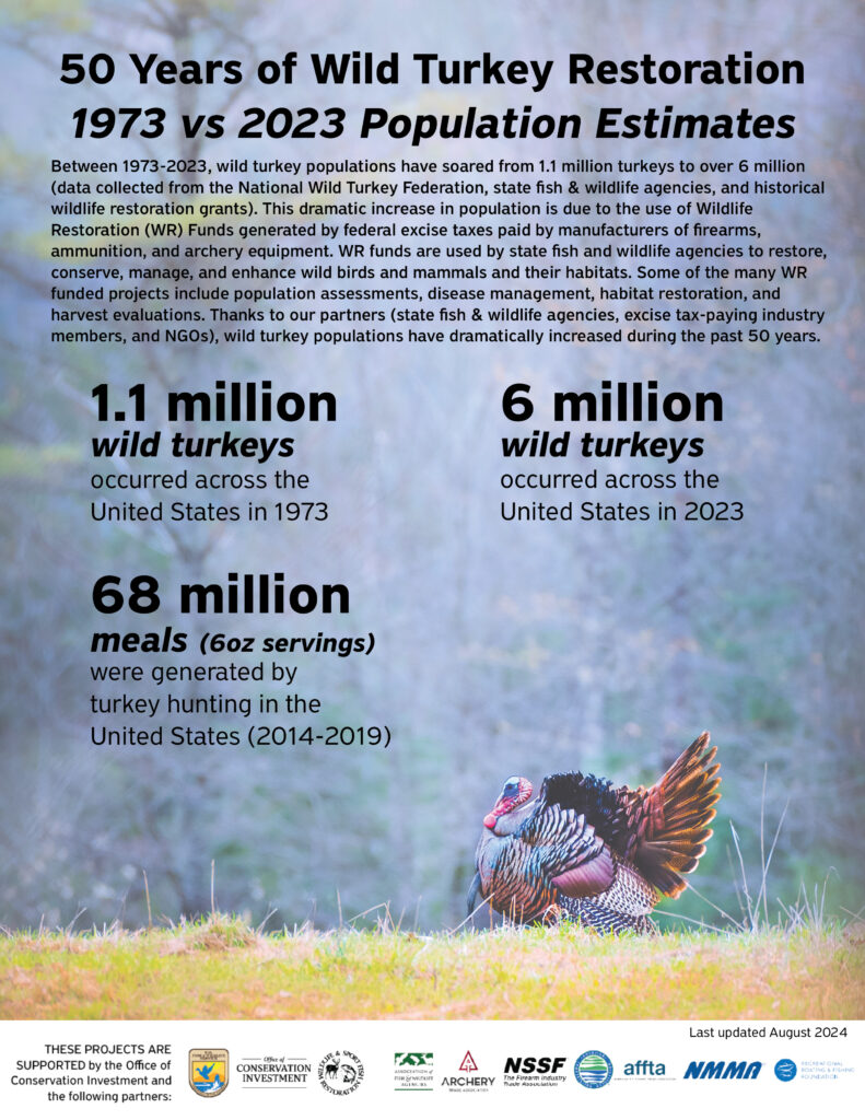 50 years of wild turkey