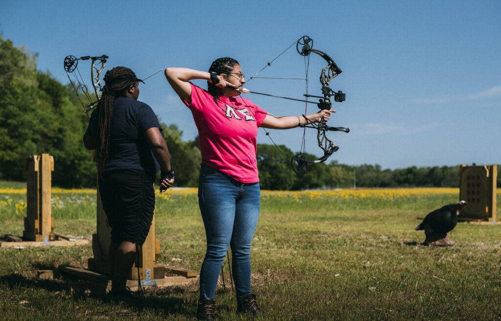 Target shooting archery tn